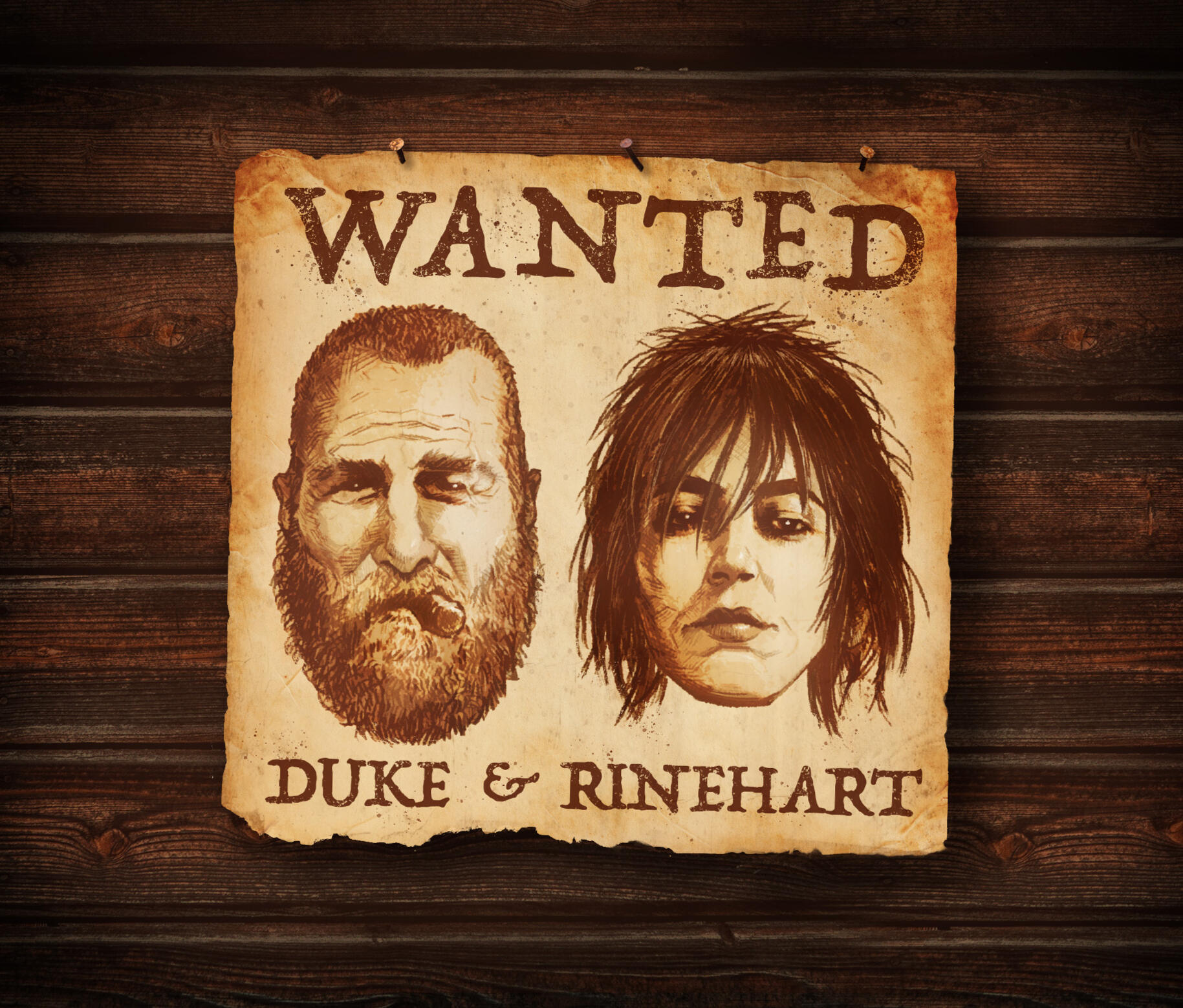 Duke and Rinehart Wanted Posters Meet Duke and Rinehart
